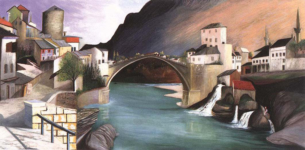 Roman Bridge at Mostar